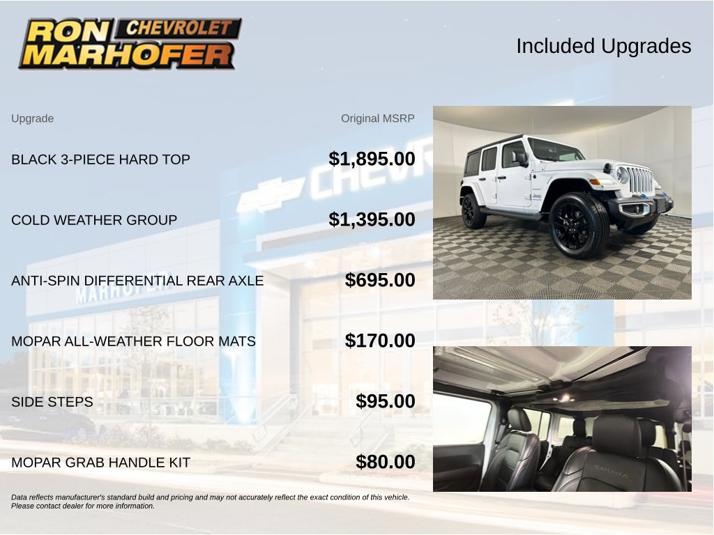 Used 2023 Jeep Wrangler Unlimited Sahara w/ Cold Weather Group AWD/4WD image 6