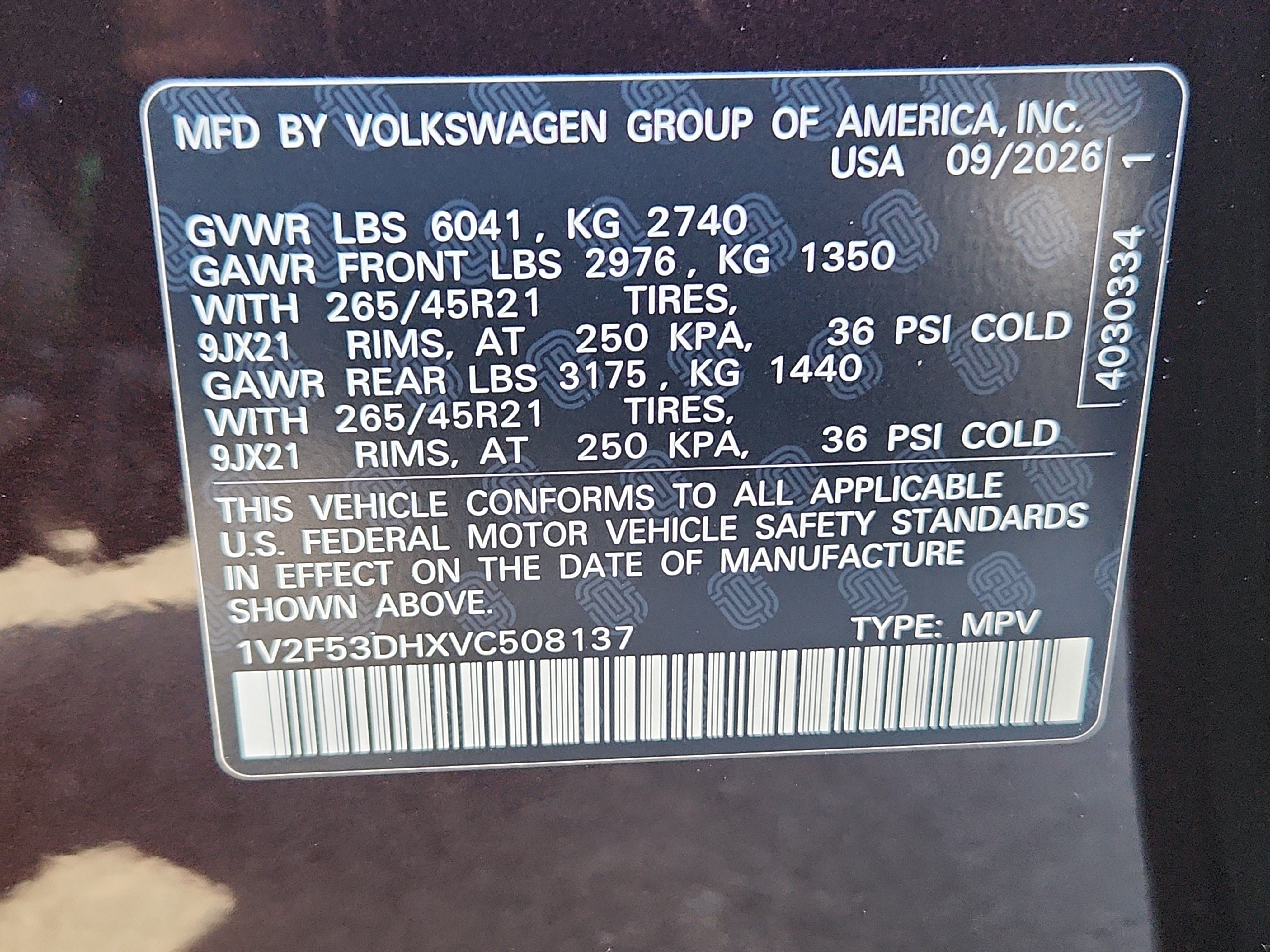 New 2027 Volkswagen Atlas SEL Premium R-Line AWD/4WD image 3