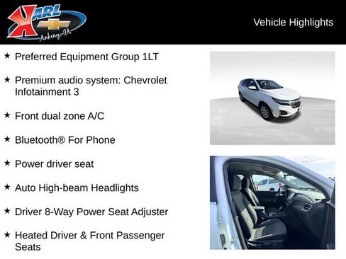 Certified 2024 Chevrolet Equinox LT FWD image 2