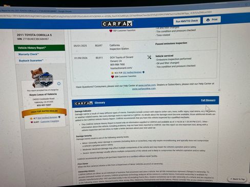 Used 2011 Toyota Corolla S image 23