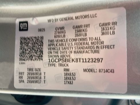 Certified 2026 Chevrolet Colorado W/T w/ WT Custom Package image 20