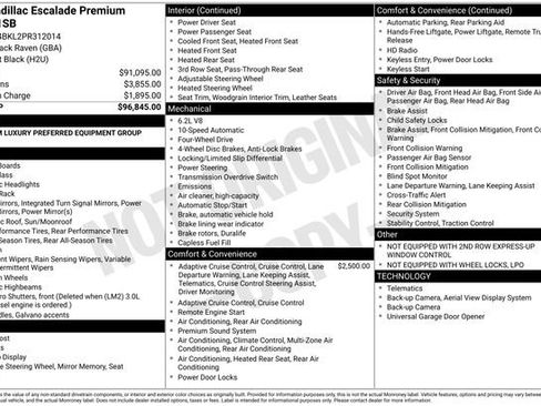 Certified 2023 Cadillac Escalade Premium Luxury AWD/4WD image 36