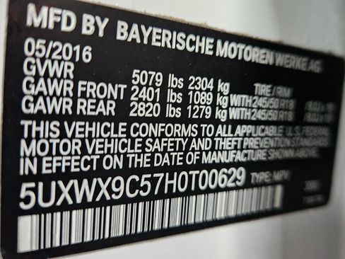 Used 2017 BMW X3 xDrive28i image 60