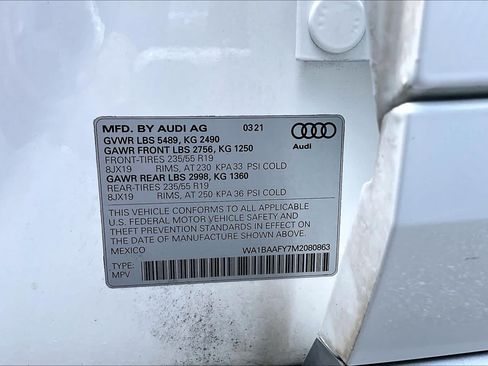 Used 2021 Audi Q5 2.0T Premium Plus w/ Premium Plus Package AWD/4WD image 34