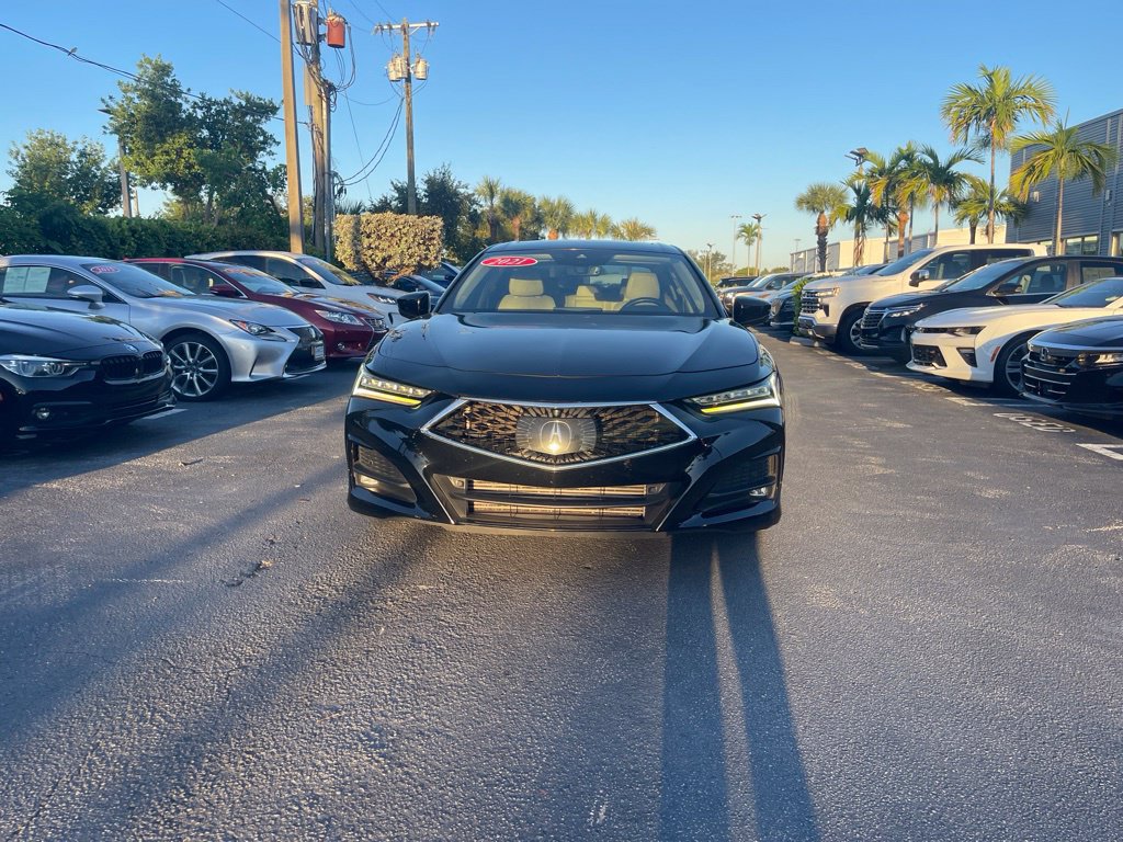 Used 2021 Acura TLX w/ Advance Package FWD image 2