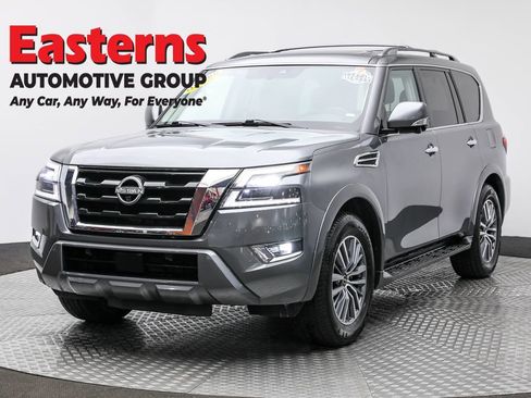 Used 2023 Nissan Armada SL w/ Captain's Chairs Package image 1