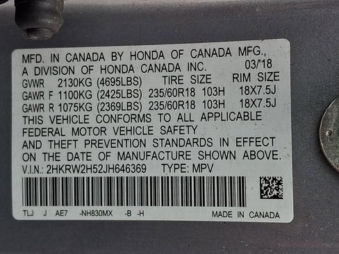 Used 2018 Honda CR-V EX image 27