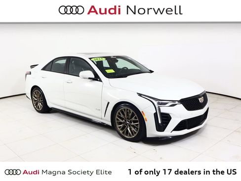 Used 2023 Cadillac CT4 V Blackwing w/ Technology Package RWD image 1