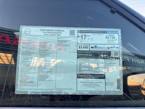 New 2026 Nissan Armada Platinum Reserve AWD/4WD image 22