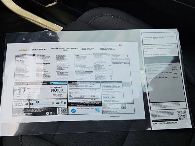 New 2026 Chevrolet Silverado 1500 RST w/ Z71 Off-Road Package AWD/4WD image 17