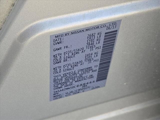 Used 2013 Nissan Pathfinder Platinum w/ Platinum Premium Pkg FWD image 23