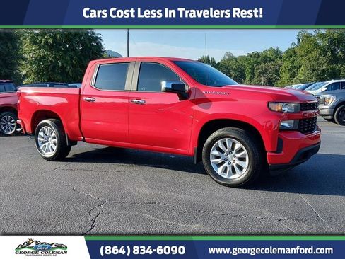 Used 2021 Chevrolet Silverado 1500 Custom RWD image 1
