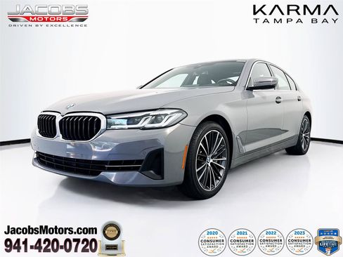 Used 2022 BMW 540i w/ Premium Package RWD image 1