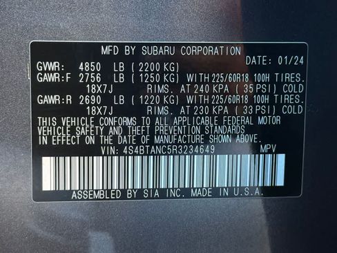 Used 2024 Subaru Outback Limited AWD/4WD image 22