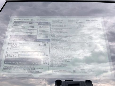 New 2026 Subaru Forester Touring AWD/4WD image 17