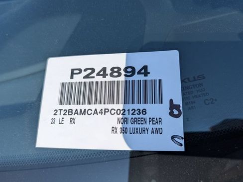 Used 2023 Lexus RX 350 AWD w/ Cold Area Package image 36