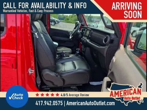 Used 2022 Jeep Wrangler Unlimited Sahara w/ Cold Weather Group AWD/4WD image 10