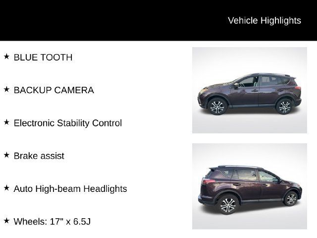 Used 2017 Toyota RAV4 LE w/ All Weather Liner Package AWD/4WD image 7