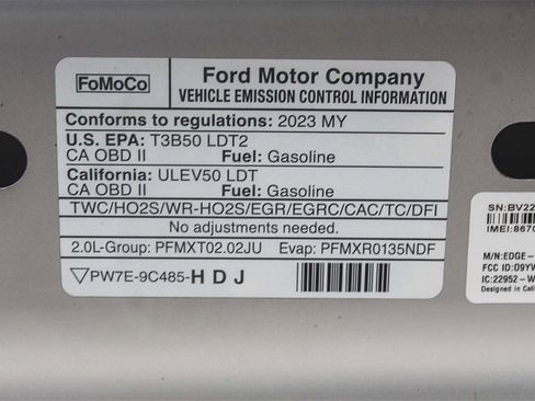 Used 2023 Ford Edge SEL image 28