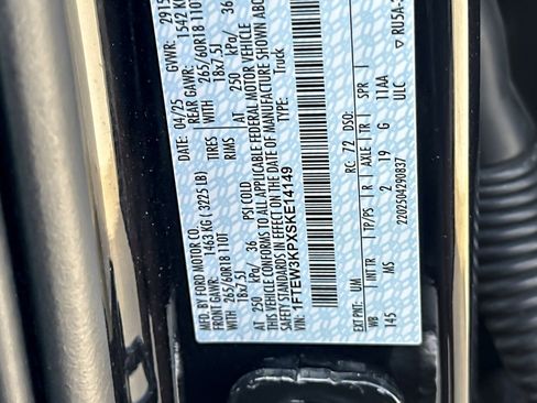 Used 2025 Ford F150 XLT w/ Equipment Group 301A Standard image 25