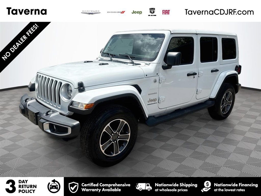 Certified 2023 Jeep Wrangler Unlimited Sahara AWD/4WD image 1