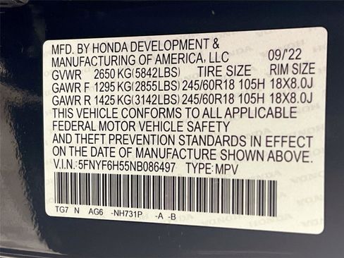 Used 2022 Honda Pilot EX-L image 33