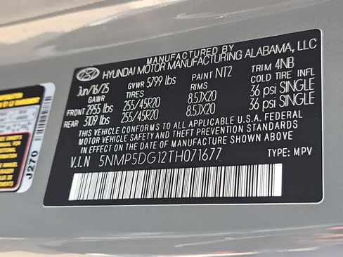 Used 2026 Hyundai Santa Fe Calligraphy AWD/4WD image 36