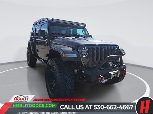 Certified 2021 Jeep Wrangler Unlimited Rubicon AWD/4WD image 1
