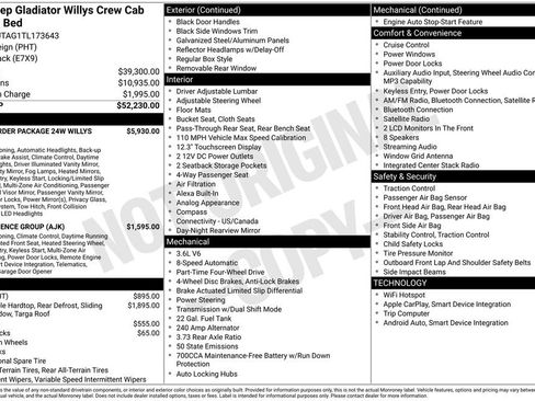 New 2026 Jeep Gladiator Sport AWD/4WD image 6