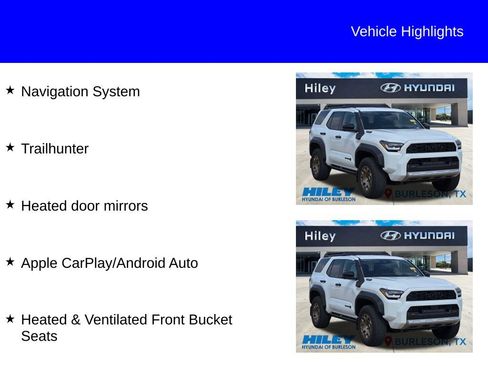 Used 2025 Toyota 4Runner Trailhunter AWD/4WD image 10