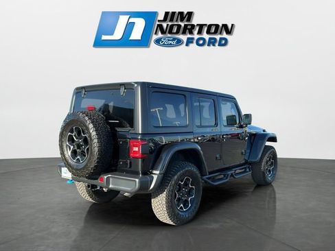 Used 2021 Jeep Wrangler Unlimited Rubicon 4xe w/ Cold Weather Group image 3