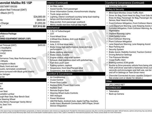Certified 2024 Chevrolet Malibu RS image 12