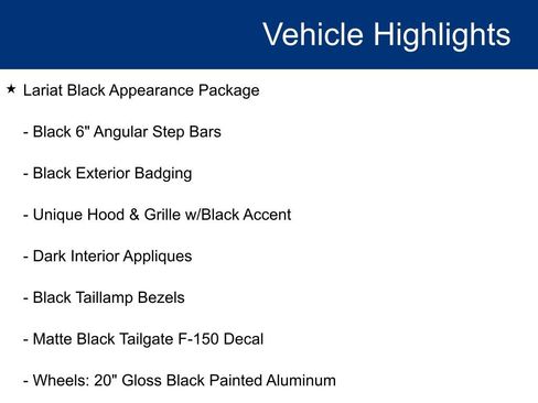 Used 2023 Ford F150 Lariat w/ Equipment Group 502A High image 23