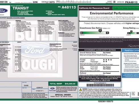 Used 2023 Ford Transit 150 Low Roof RWD image 10