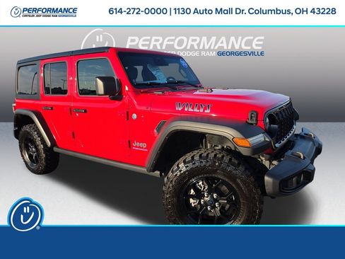 Used 2025 Jeep Wrangler Unlimited Sport S 4xe AWD/4WD image 1