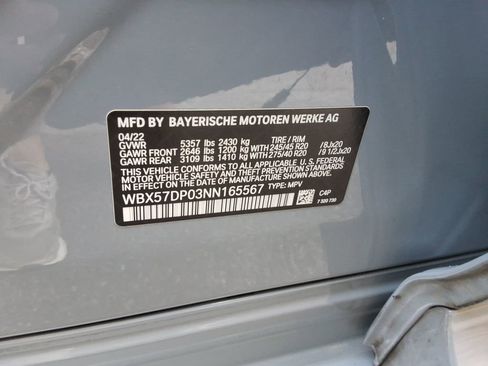 Used 2022 BMW X3 xDrive30i w/ M Sport Package 2 AWD/4WD image 38