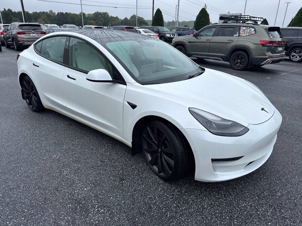 Used 2021 Tesla Model 3 Performance AWD/4WD image 3