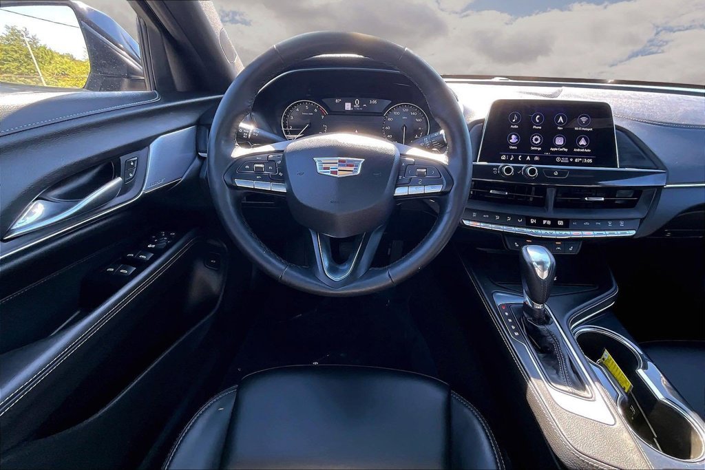 Certified 2024 Cadillac CT4 Luxury w/ Sun And Sound Package RWD image 8