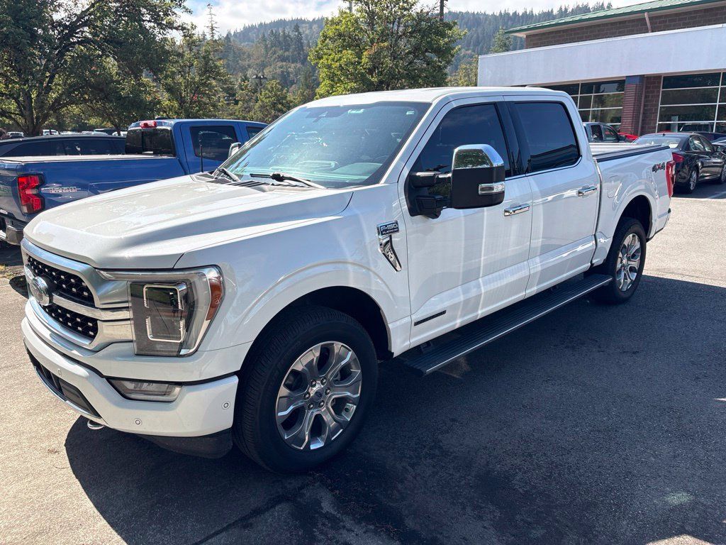 Used 2021 Ford F150 Platinum w/ Equipment Group 701A High AWD/4WD image 1