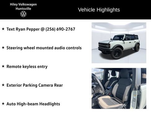 Used 2022 Ford Bronco Wildtrak AWD/4WD image 6