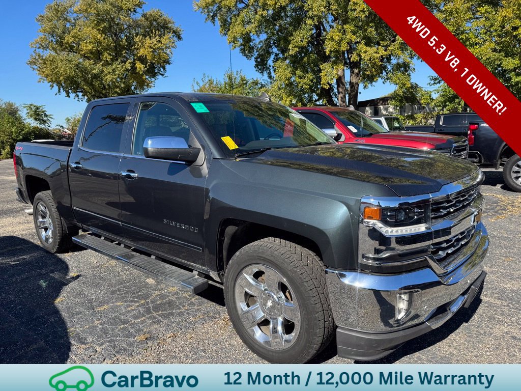 Certified 2018 Chevrolet Silverado 1500 LTZ w/ Sport Package AWD/4WD image 1