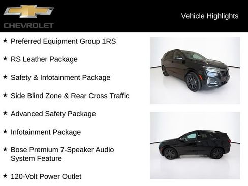 Certified 2023 Chevrolet Equinox RS w/ RS Leather Package AWD/4WD image 5
