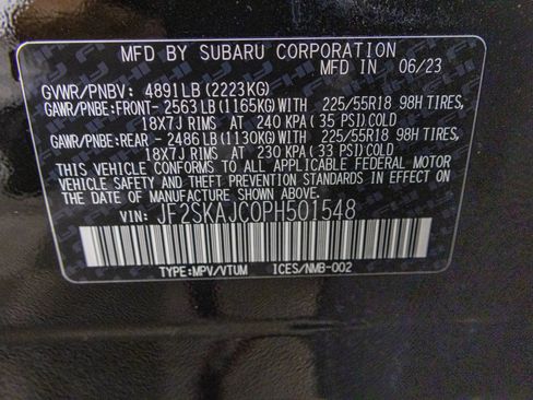 Used 2023 Subaru Forester Sport AWD/4WD image 56