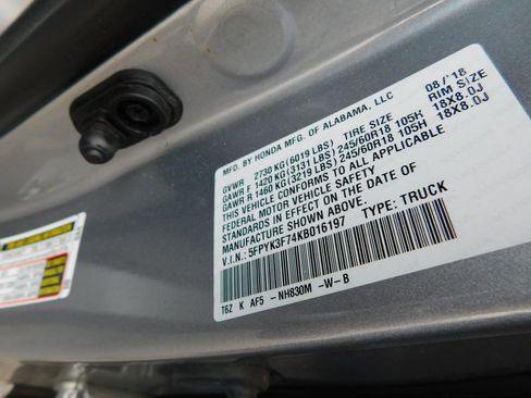 Used 2019 Honda Ridgeline RTL-E image 9
