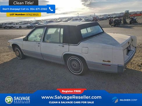 Used 1989 Cadillac De Ville Sedan image 3