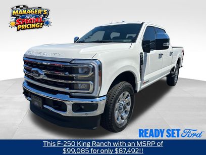 New 2025 Ford F250 King Ranch w/ Chrome Package