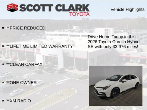 Used 2026 Toyota Corolla SE FWD image 12