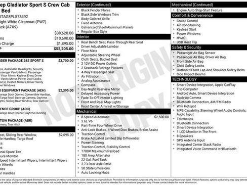 Used 2023 Jeep Gladiator Sport AWD/4WD image 18