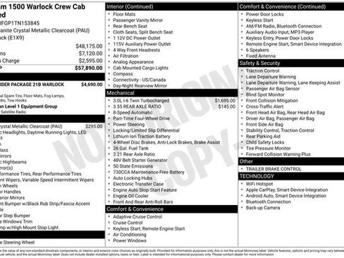 Used 2026 RAM 1500 Classic Warlock image 15