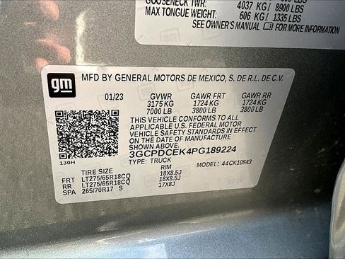 Used 2023 Chevrolet Silverado 1500 Custom Trail Boss image 28